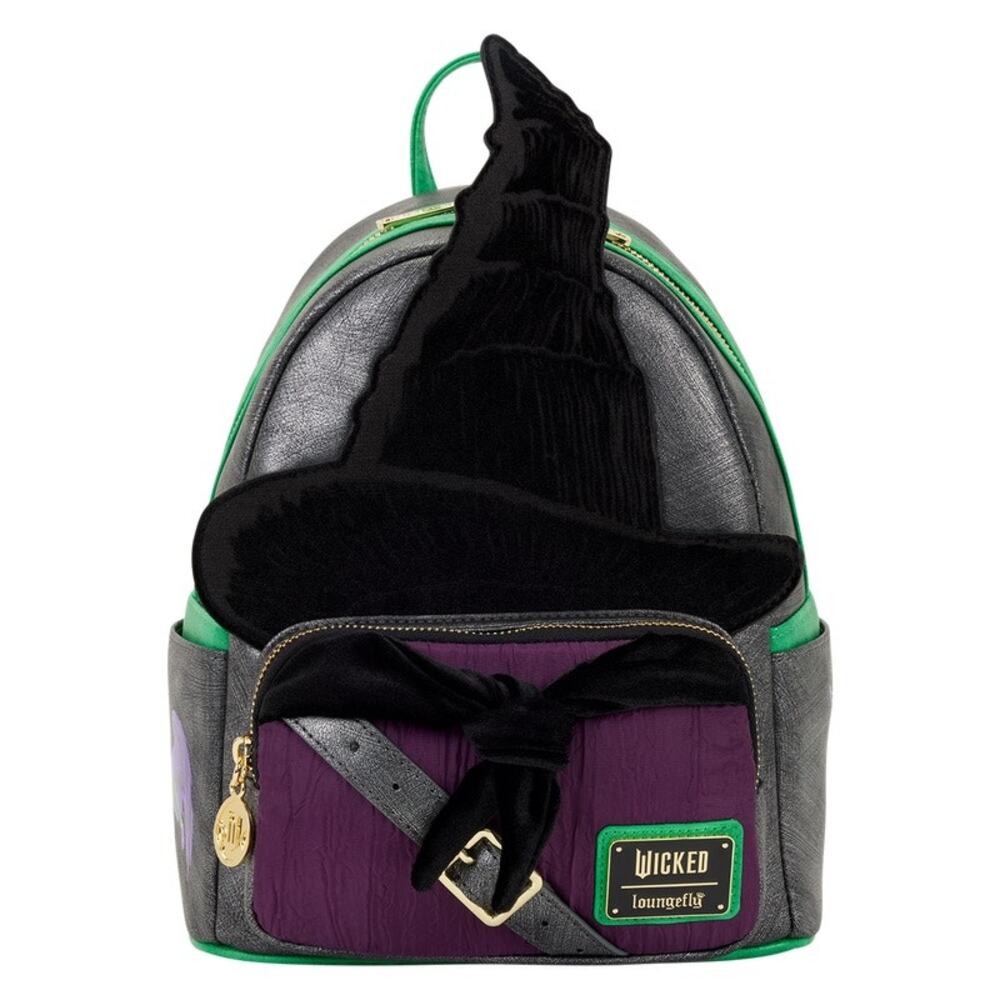 Loungefly Wicked: For Good Exclusive Elphaba Cosplay Mini Backpack NWT!